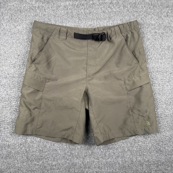 The North Face Other - The North Face Roan Cargo Shorts Mens S Green Logo Hike‎ Nylon Outdoors Belted
